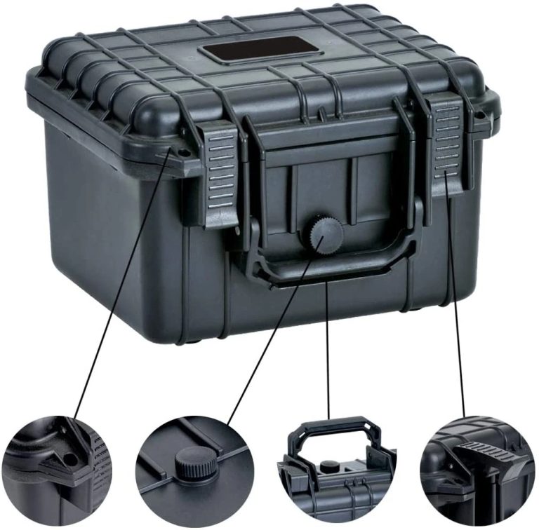 Hard Plastic Camera Lens Instrument Protective Case