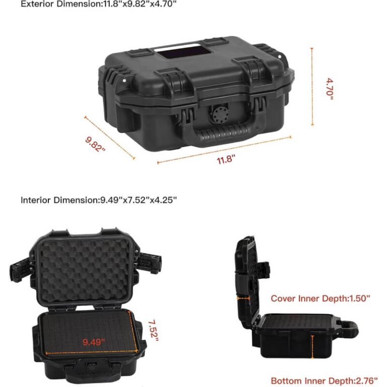 Waterproof Hard Plastic Protective Case