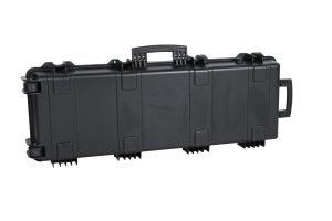 Large Rolling Waterproof Hard Plastic Rifle Gun Protective Case