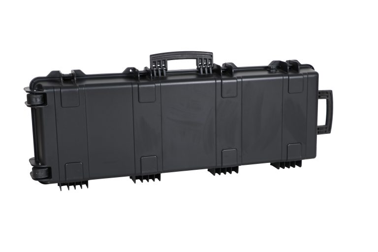 Large Rolling Waterproof Hard Plastic Rifle Gun Protective Case