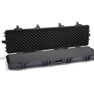 Long Wheeled Carrying Protective Rifle Gun Hard Case