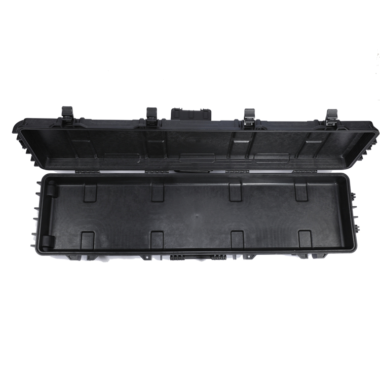 Long Wheeled Carrying Protective Rifle Gun Hard Case
