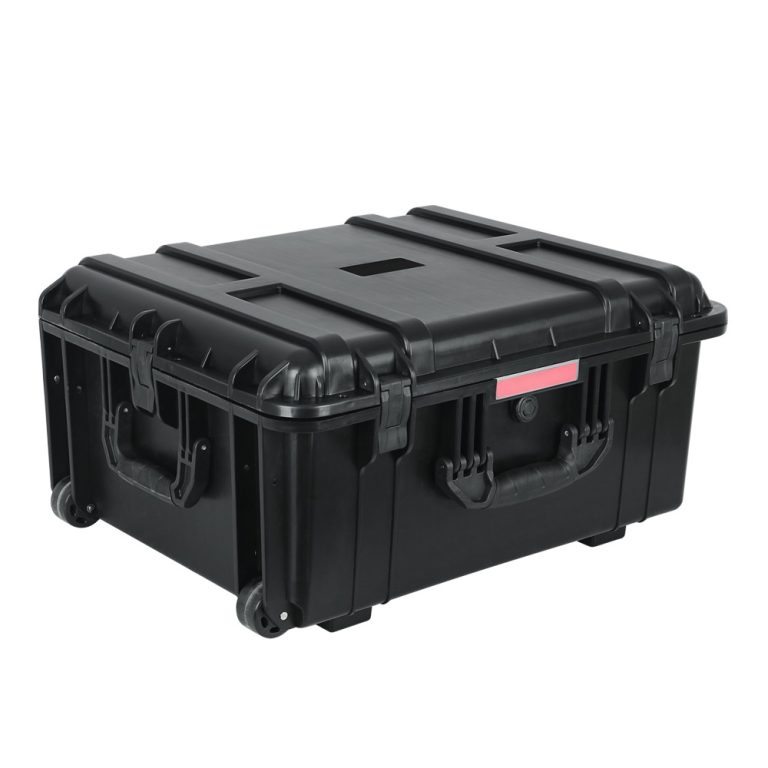 Waterproof Hard Plastic Equipment Case with Wheels and Trolley