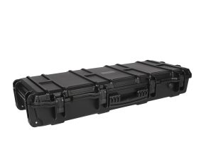Weatherproof Portable Rolling Plastic Hard Rifle Gun Case