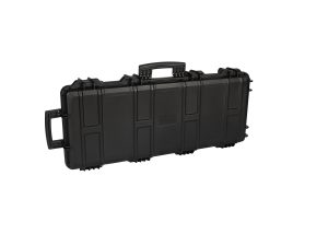Weatherproof Portable Rolling Plastic Hard Rifle Gun Case