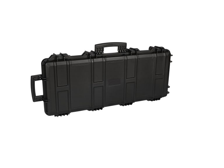 Weatherproof Portable Rolling Plastic Hard Rifle Gun Case