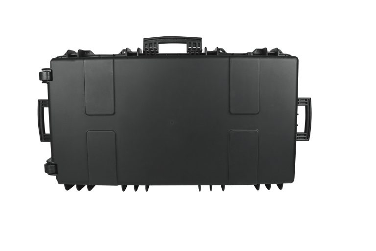 Weatherproof Portable Rolling Plastic Hard Rifle Gun Case