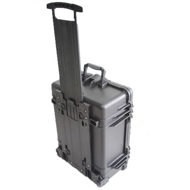 Large Wheeled Hard Plastic Protective Instrument Case