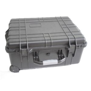 Large Wheeled Hard Plastic Protective Instrument Case 