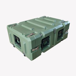 Waterproof Shockproof Heavy-Duty 4U Rack Mount Flight Case