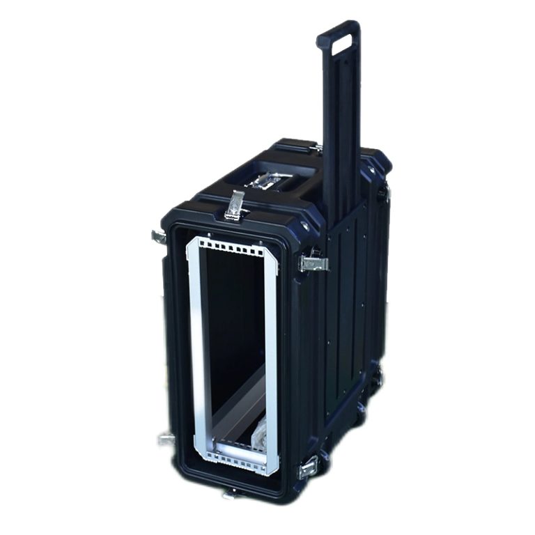 3U Shockproof Rotomolded Flight Rack Mount Transport Case