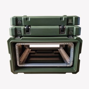 Waterproof Shockproof Heavy-Duty 4U Rack Mount Flight Case
