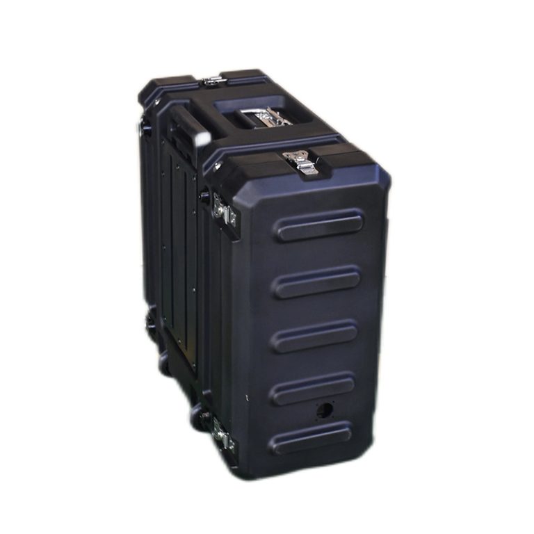 3U Shockproof Rotomolded Flight Rack Mount Transport Case