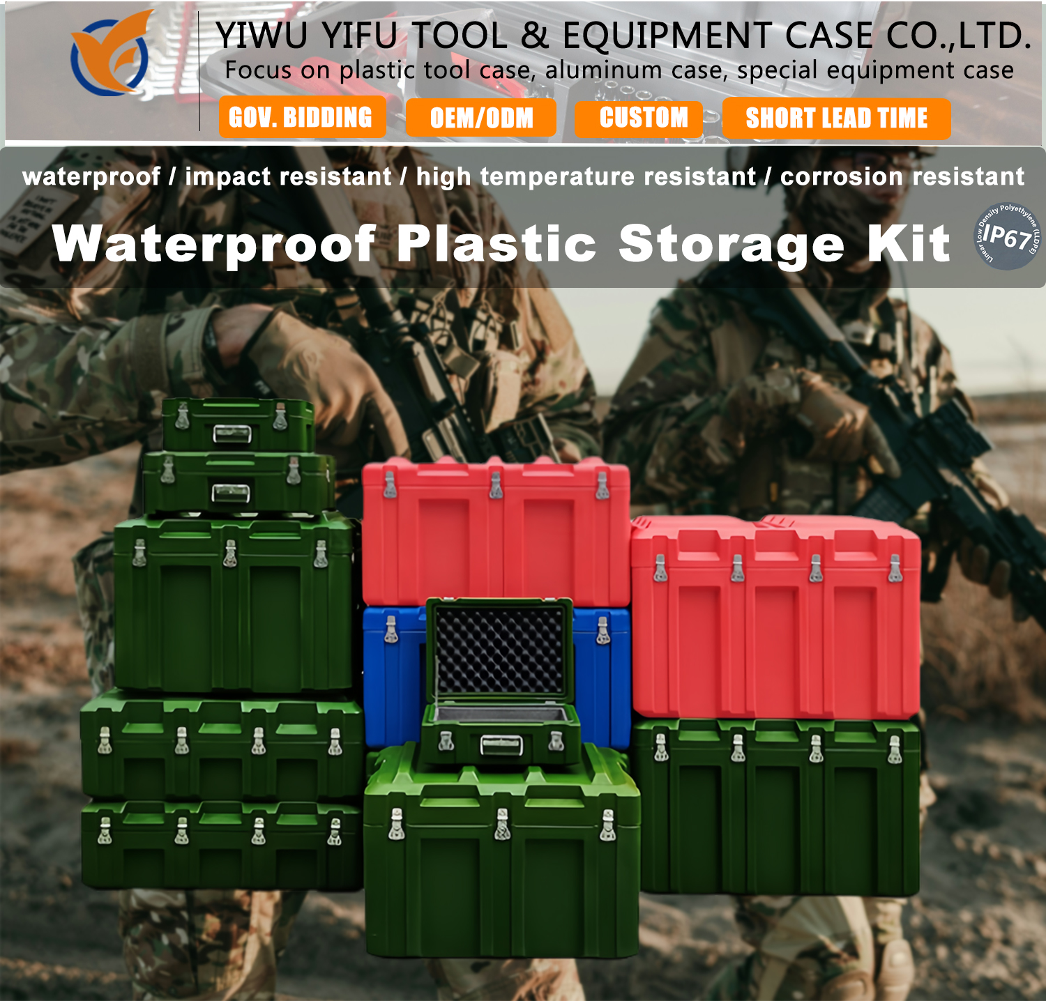 Rotomolded Case