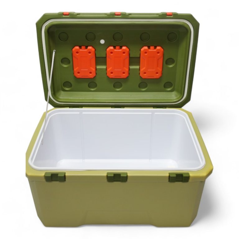 Large Blow Molding 145L Ice Box Portable Insulated Cooler