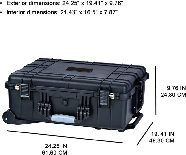 Weatherproof Plastic Equipment Protective Case
