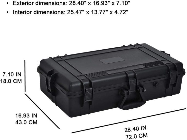 Weatherproof Plastic Equipment Protective Case (8)