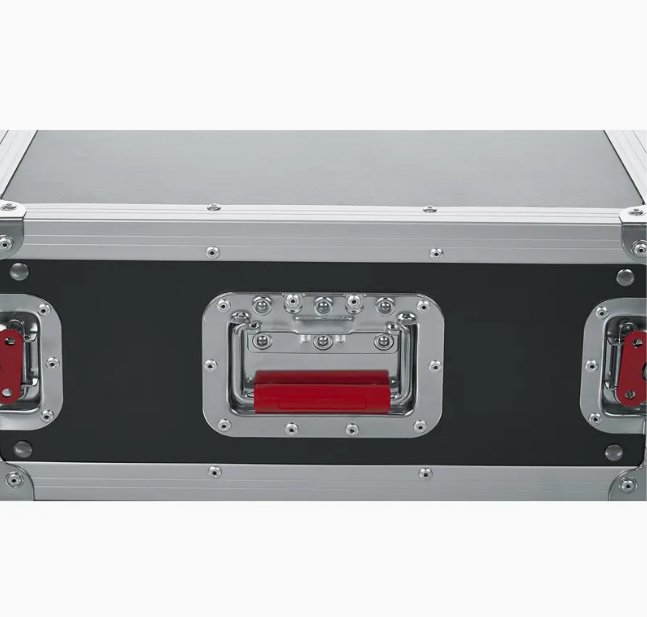 2U Aluminum 17-Inch Deep Flight Rack Case Metal Tool Box product