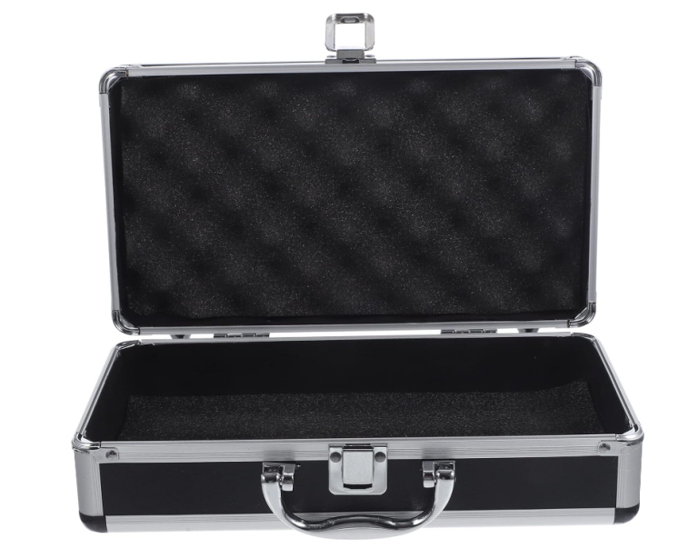 Aluminum Tool Box with Foam Multifunctional Metal Tool Box