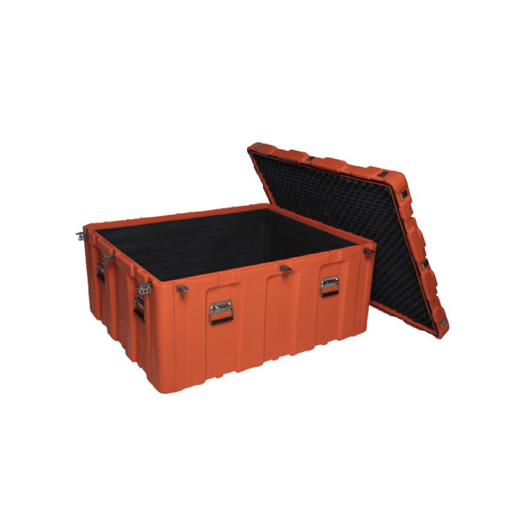 High-Quality Durable Plastic Hard Case with Foam, Handle, Shockproof, Rugged, Waterproof Equipment Tool Box
