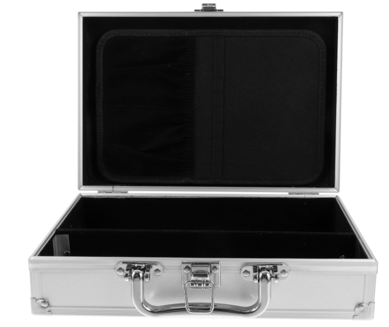 Aluminum Instrument Storage Box Aluminum Locking Briefcase Hard Briefcase Brief Cases