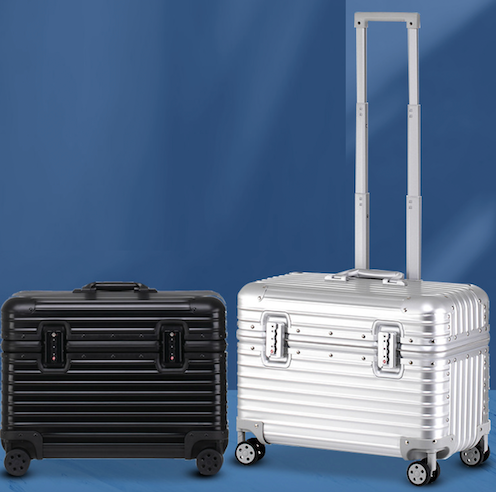 Bonnie Aluminium Case Cabin Travel Luggage (Top Open)