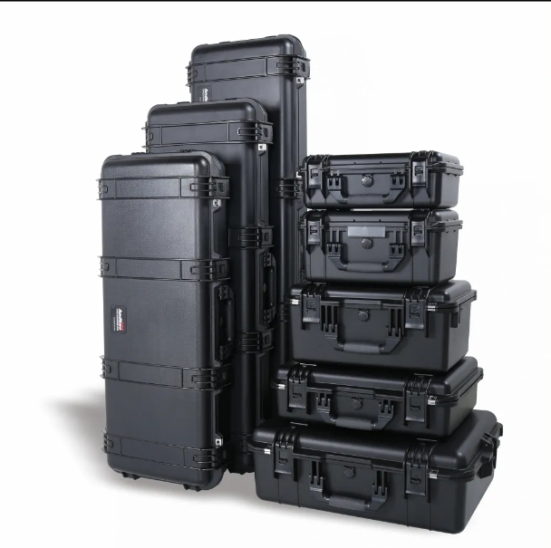 Hard Plastic tool box protective case with foam customizable color