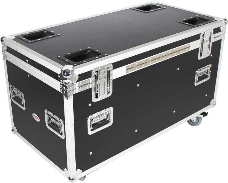 Custom Aluminum Transport Musical Instrument ATA Style Road Flight Case