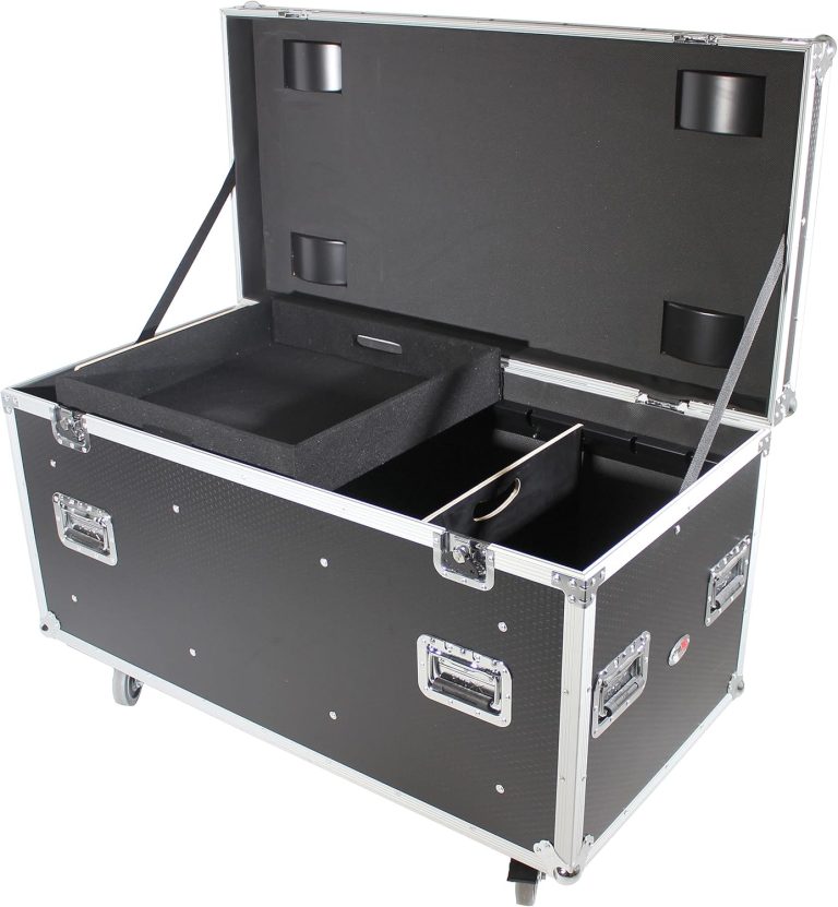 Custom Aluminum Transport Musical Instrument ATA Style Road Flight Case