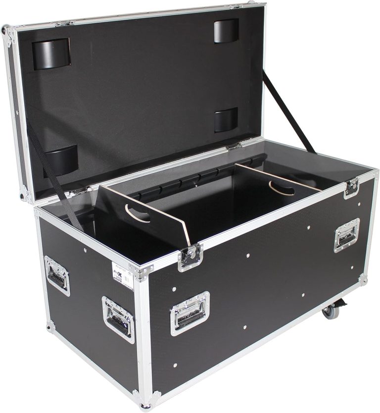 Custom Aluminum Transport Musical Instrument ATA Style Road Flight Case