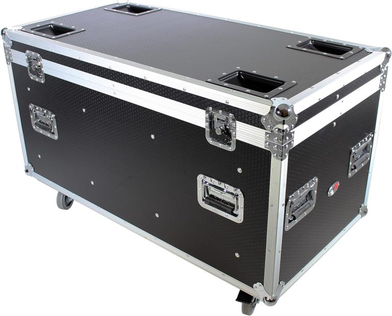 Custom Aluminum Transport Musical Instrument ATA Style Road Flight Case
