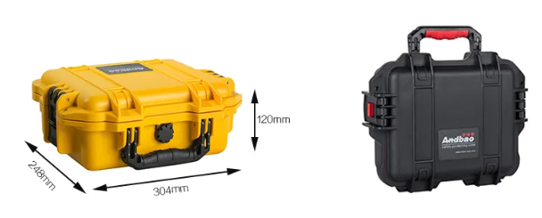 Hard Plastic tool box protective case with foam  customizable color