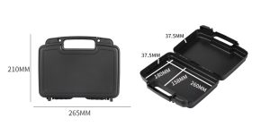 Plastic Hard with Custom Plastic Carrying Case Shockproof Waterproof Lightweight Small Suitcase