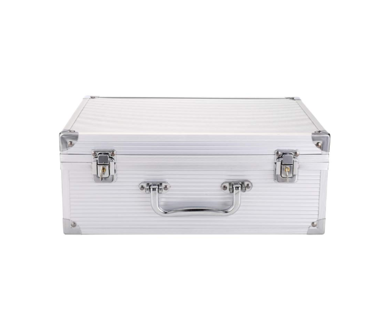 Aluminum Alloy with Sponge for Tattoo Equipment Cosmetic Makeup Tools Case