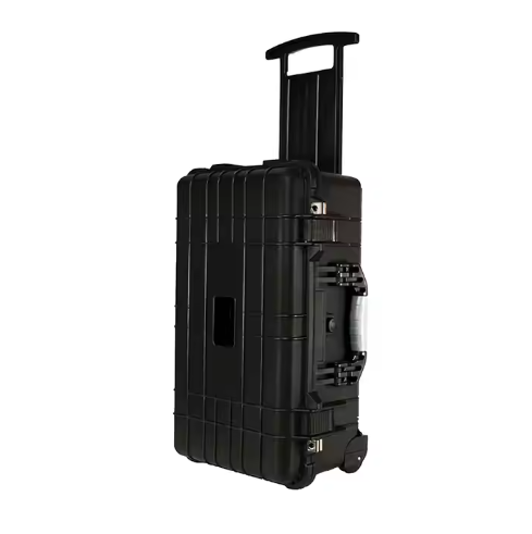 Waterproof Hard Plastic Camera case with Wheel and Foam
