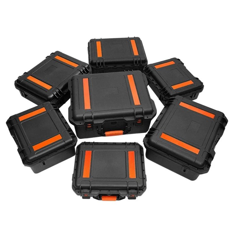 Waterproof Hard Plastic Drone Case Protective Pull Rod Tool Case with Wheels