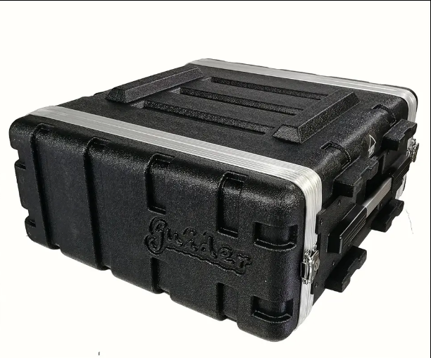 Factory ABS Amplifier Flight Case Stage Audio Lighting Equipment Road Flight Case 2U Rack Mount