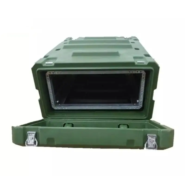 Wholesale Heavy Duty Roto-moulded 4U Waterproof Anti-shock Amp Speaker Flight Case 19 Inch Flight Rack Mount Case