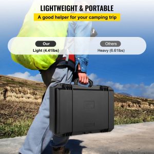15.6′′ IP67 Waterproof Crushproof Portable Hard Plastic Camera Case
