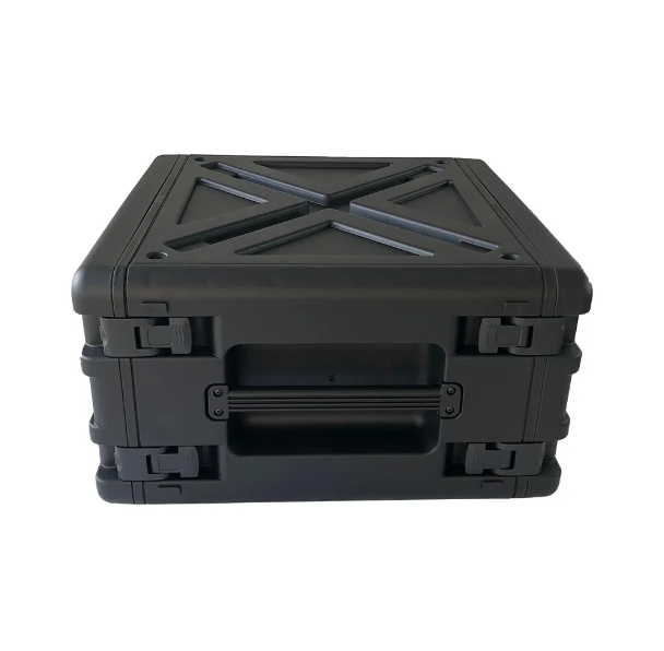6U Rotomolded Plastic Rack Case Rack Mount Case 19 Inch Plastic Roto Hard Rack Mount Case for Equipment Carry