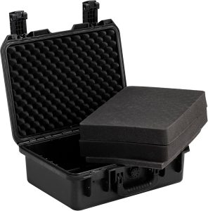Portable Waterproof Hard Compact Camera Case with Customizable Fit Foam