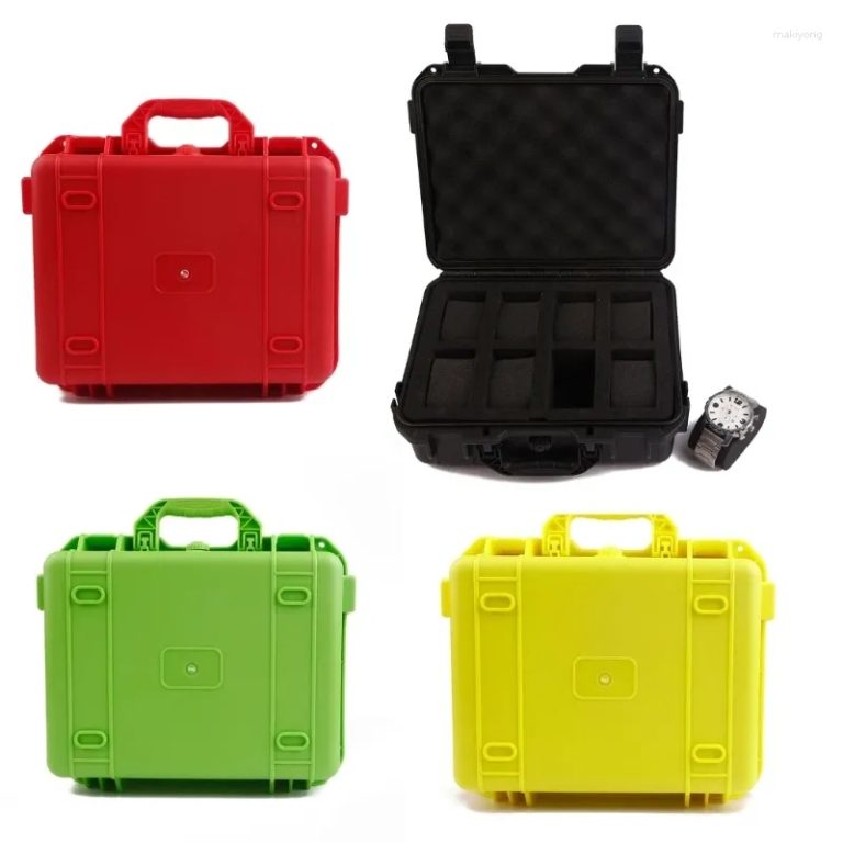 Portable Stylish for 2024 Jewelry Pouches 8 Slot Watch Travel Case Plastic Storage Box