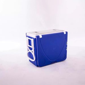 28L Outdoor Camping Folding Portable Insulated Ice Bucket Wheeled Cooler Box