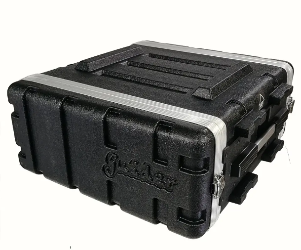 Factory ABS Amplifier Flight Case Stage Audio Lighting Equipment Road Flight Case 2U Rack Mount
