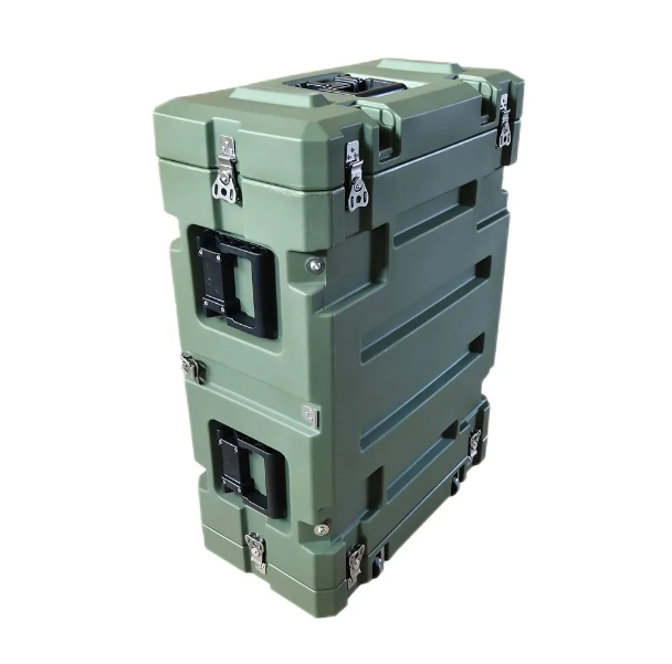Wholesale Heavy Duty Roto-moulded 4U Waterproof Anti-shock Amp Speaker Flight Case 19 Inch Flight Rack Mount Case