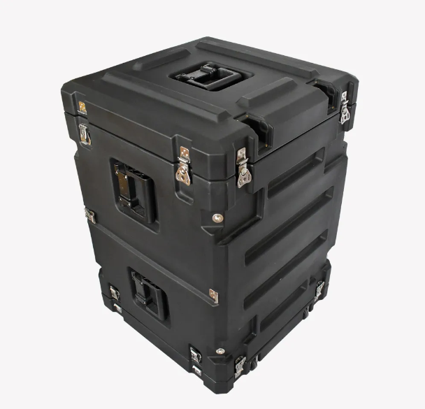 Rotomold 4U HDPE Material Flight Rack Case Rotational Moulds Aluminum Alloy Casting CNC Machining Rotationally