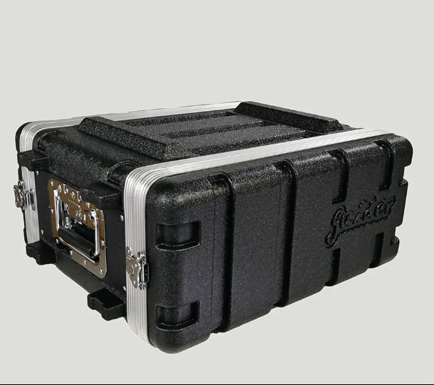 Factory ABS Amplifier Flight Case Stage Audio Lighting Equipment Road Flight Case 2U Rack Mount