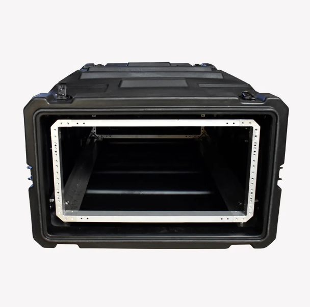 Wholesale Heavy Duty Roto-moulded 4U Waterproof Anti-shock Amp Speaker Flight Case 19 Inch Flight Rack Mount Case