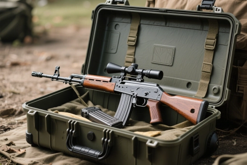 Hard gun case