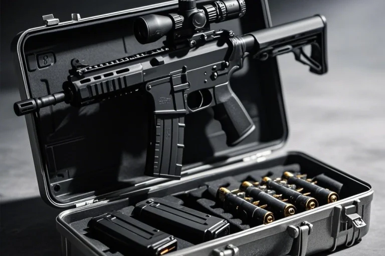 hard rifle gun case